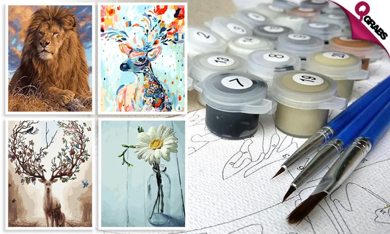 DIY Painting by Numbers Kit!